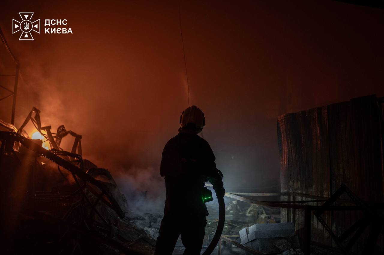 Night Shelling of Kyiv: One Person Dead and Four Injured