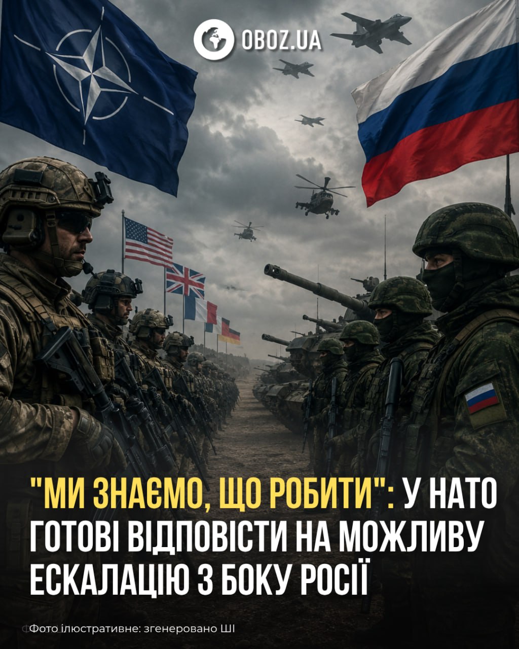NATO Prepared to Respond to Potential Escalation from Russia