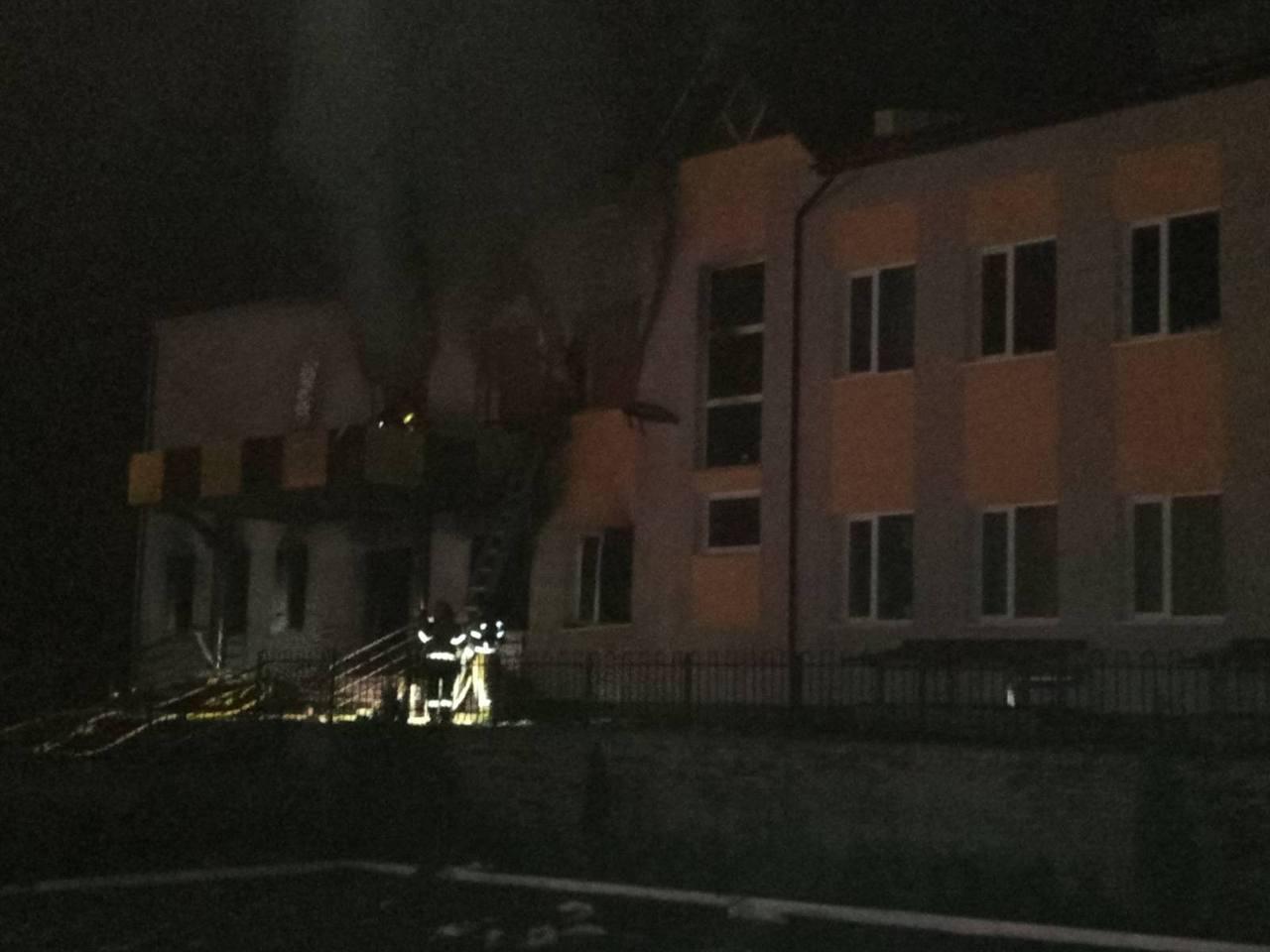 Russian drone strikes Ivankiv Lyceum No. 2 in Vyshgorod district