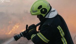 Атака дронів на Київ: влучання в Оболонському районі