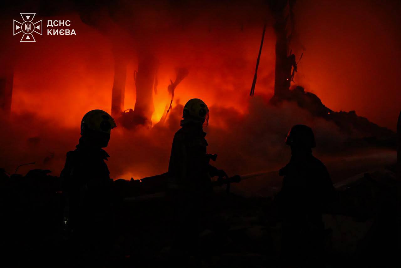 Night Attack on Kyiv: Two Dead and at Least Eight Injured