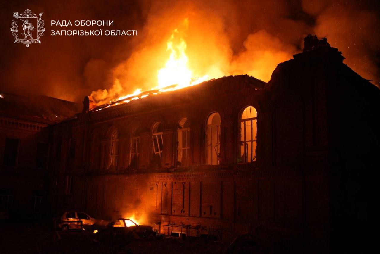 Attacks on Kyiv Region and Zaporizhzhia: Consequences and Fire Extinguishing