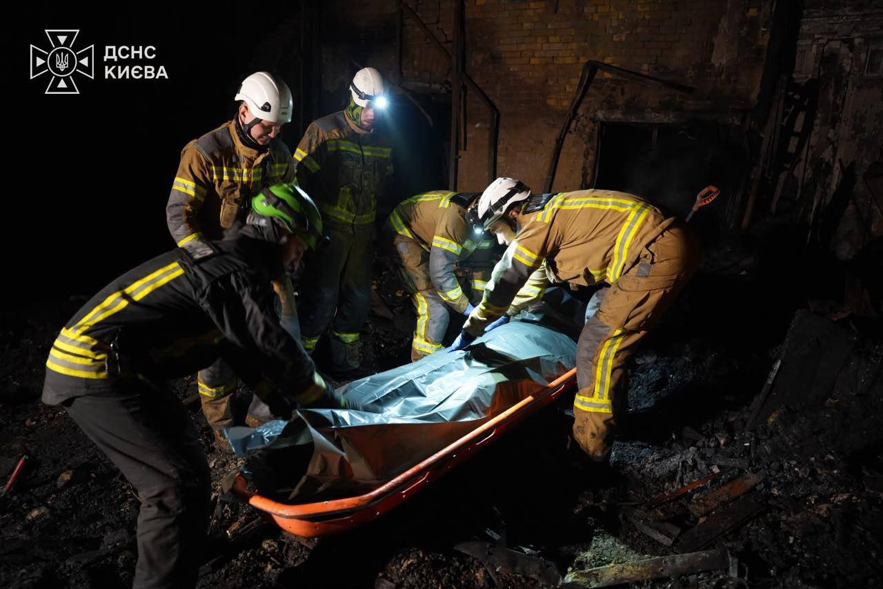 Body of Victim Found During Rescue Operations in Shevchenkivskyi District of Kyiv