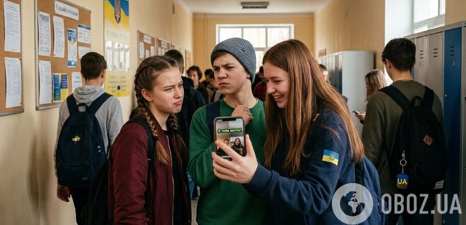 Ukrainian schoolchildren adopt a new Russian trend: what the viral phrase "I can mog you" means