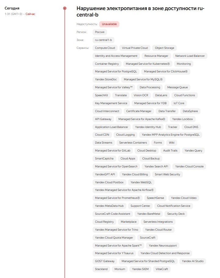 Massive Outage at Yandex Following Ukrainian Armed Forces Attack