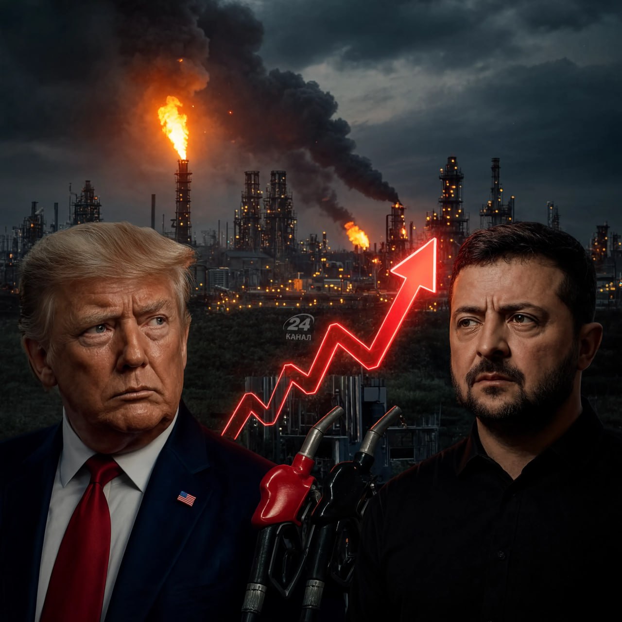 Trump urges Zelensky to stop strikes on Russian oil refineries due to rising diesel prices