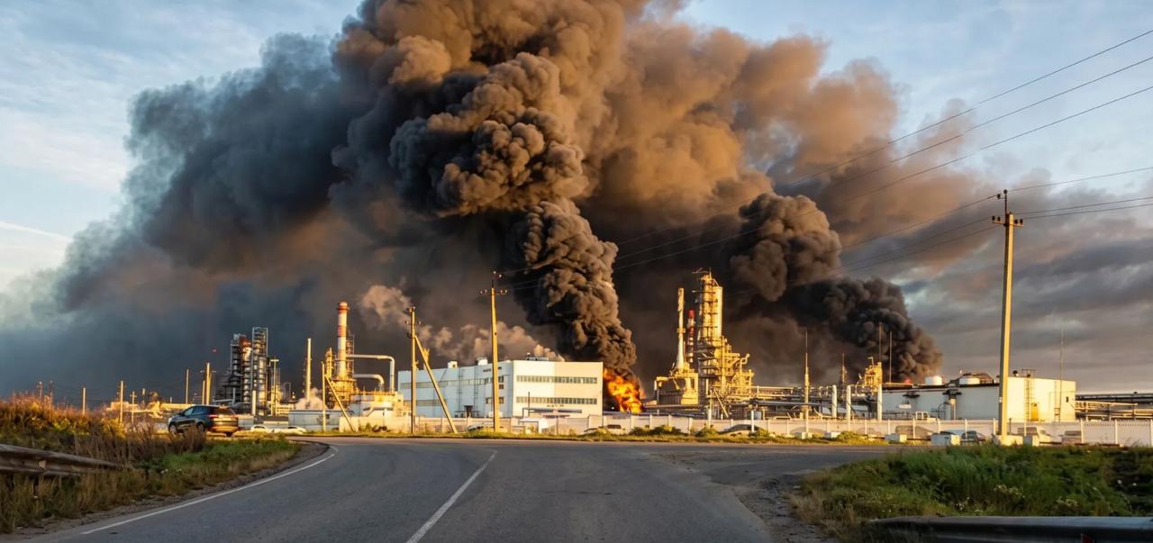 Perm Oil Refinery Suspends Operations After Ukrainian Drone Attack