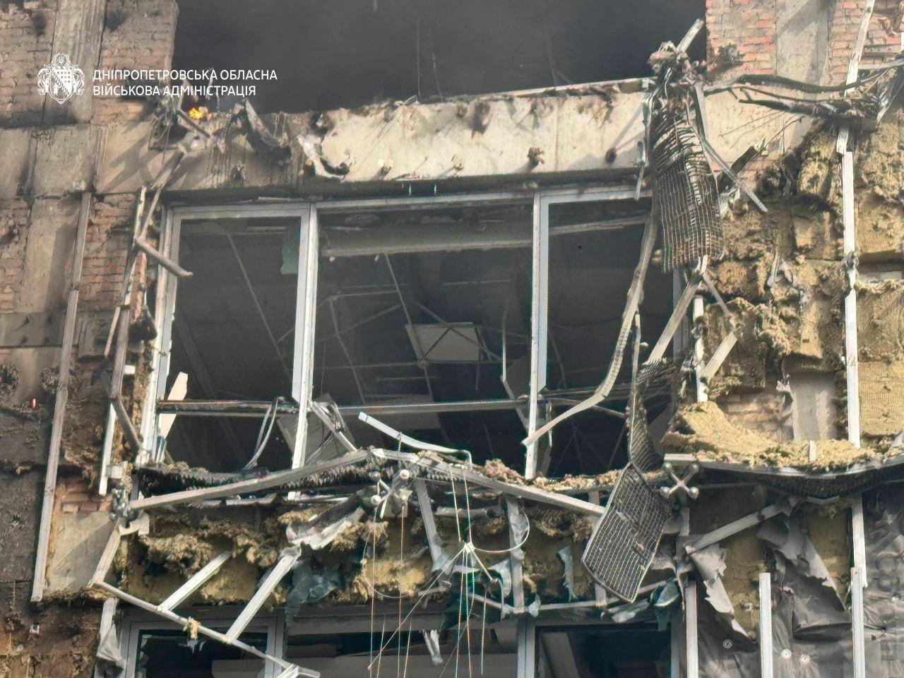 Terror Attack in Dnipro: Strike on Business Center Claims Three Lives