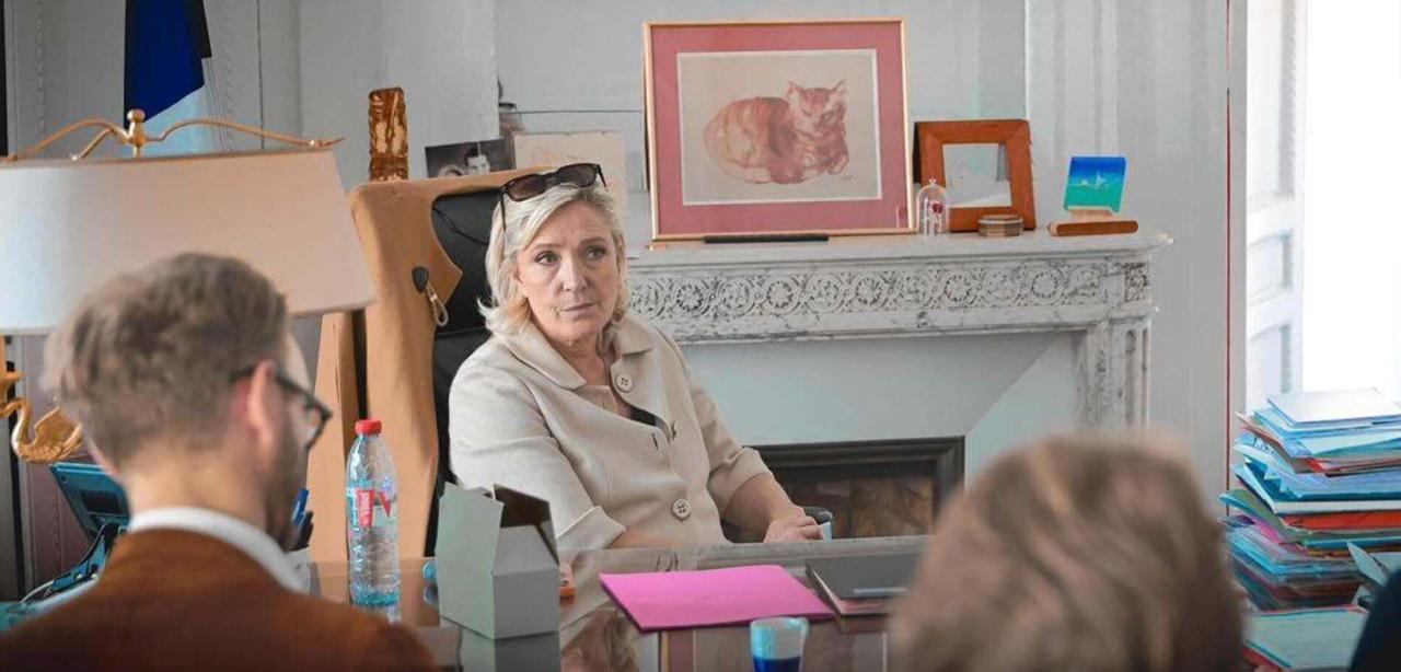 France Will Not Succumb to Russian Intimidation, Says Le Pen