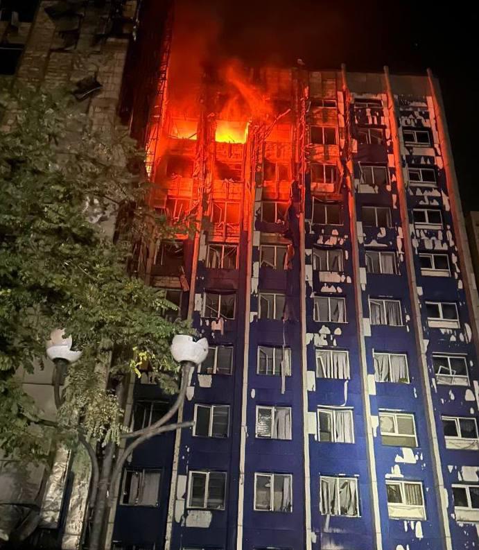 Enemy Attack on Odesa Region: Administrative Building and Residential Homes Damaged