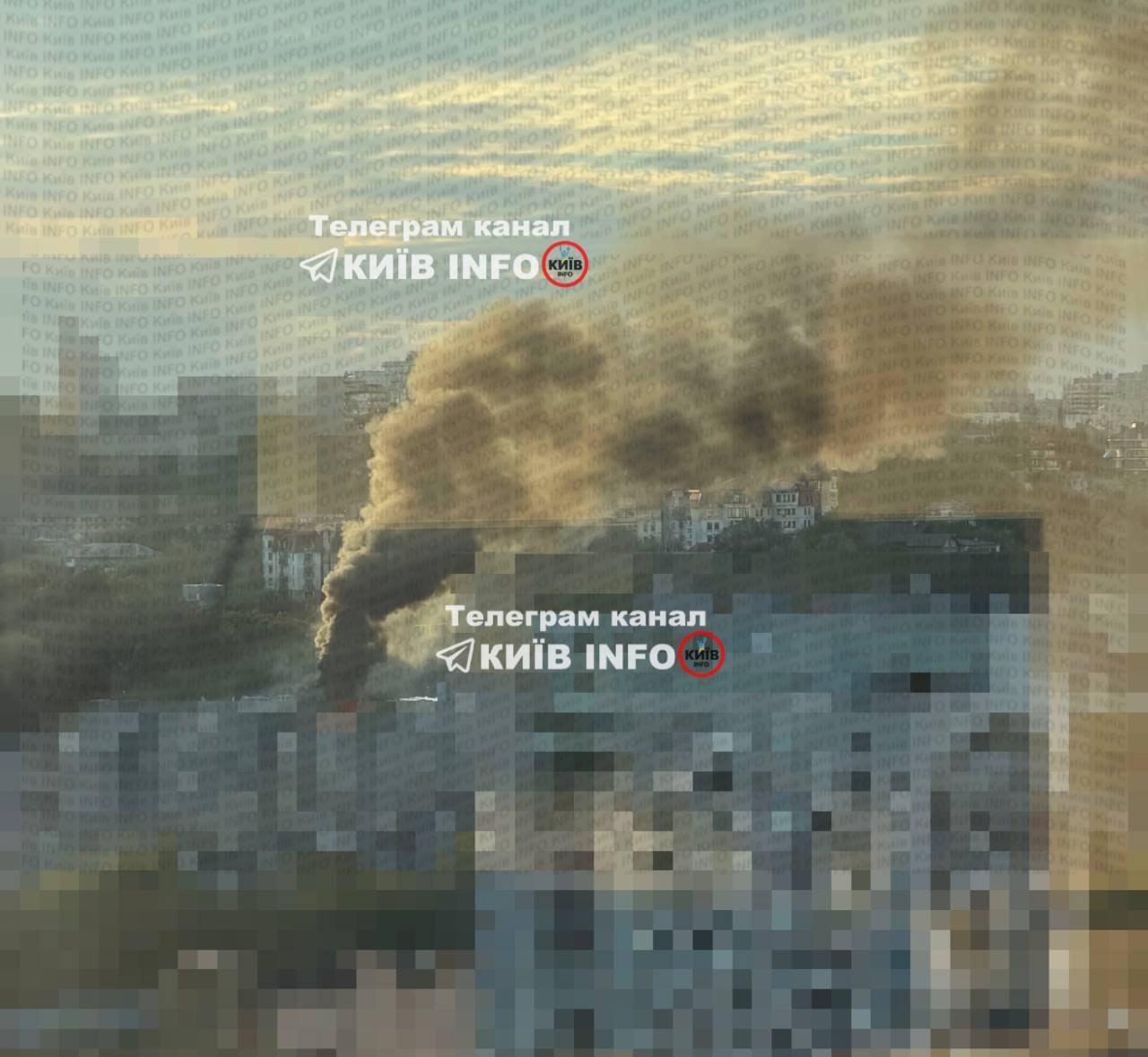 Drone Attack in Kyiv: Damage to Office Building in Solomianskyi District