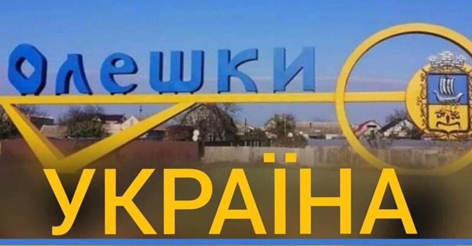 Large-scale drone food delivery operation in Oleshky